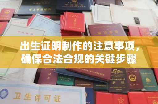 文峰出生证明制作的注意事项，确保合法合规的关键步骤