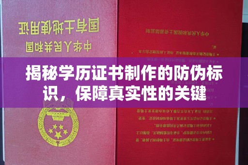 文峰揭秘学历证书制作的防伪标识，保障真实性的关键