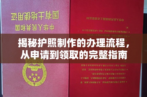 文峰揭秘护照制作的办理流程，从申请到领取的完整指南