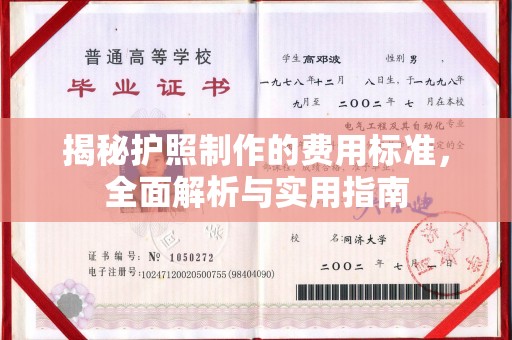 文峰揭秘护照制作的费用标准，全面解析与实用指南