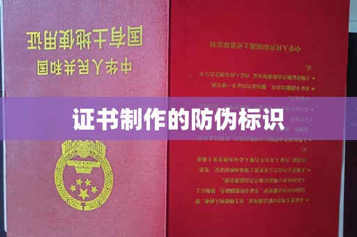 文峰证书制作的防伪标识